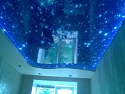 Натяжные потолки Звездное небо в комнате