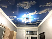 Облака потолки в коридоре