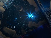 Натяжные потолки Звездное небо с фотопечатью
