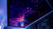 Натяжные потолки Звездное небо 