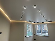 Парящий натяжной потолок в детской