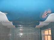    Натяжные потолки в ванной      